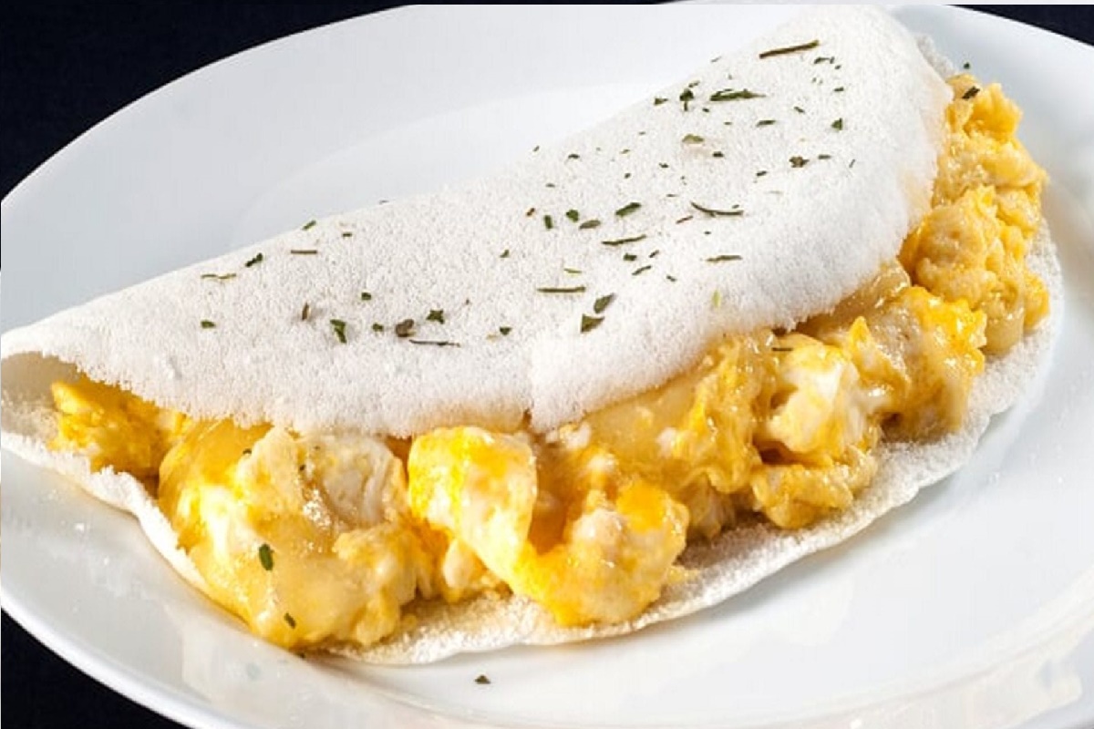 TAPIOCA COM OVO