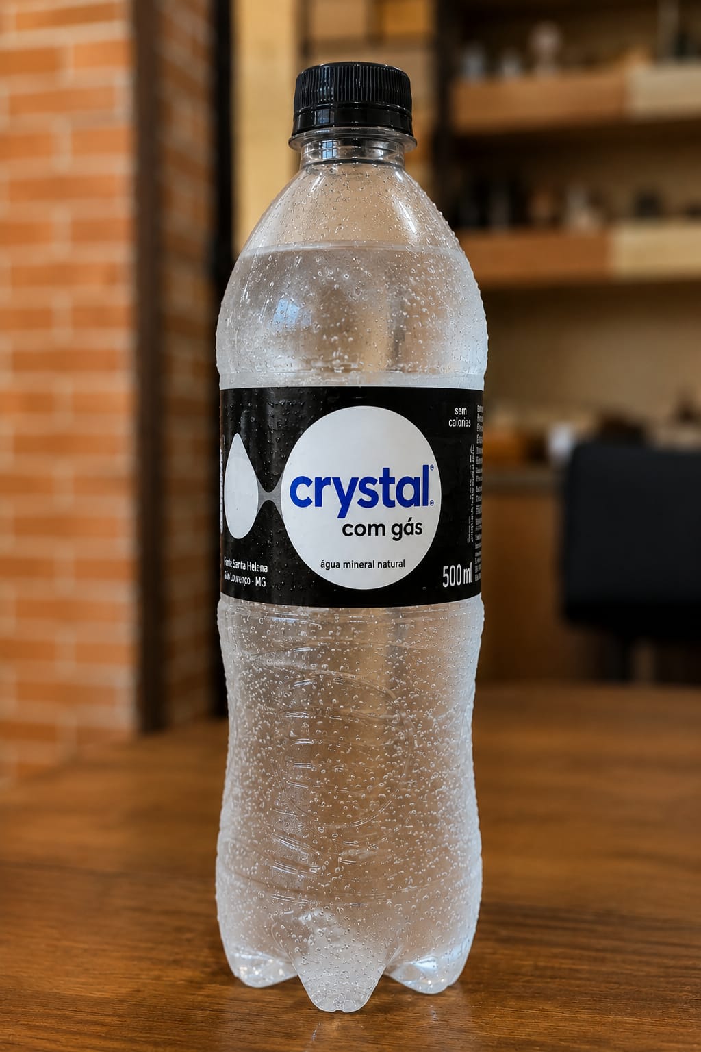 AGUA COM GAS CRYSTAL 500 ML