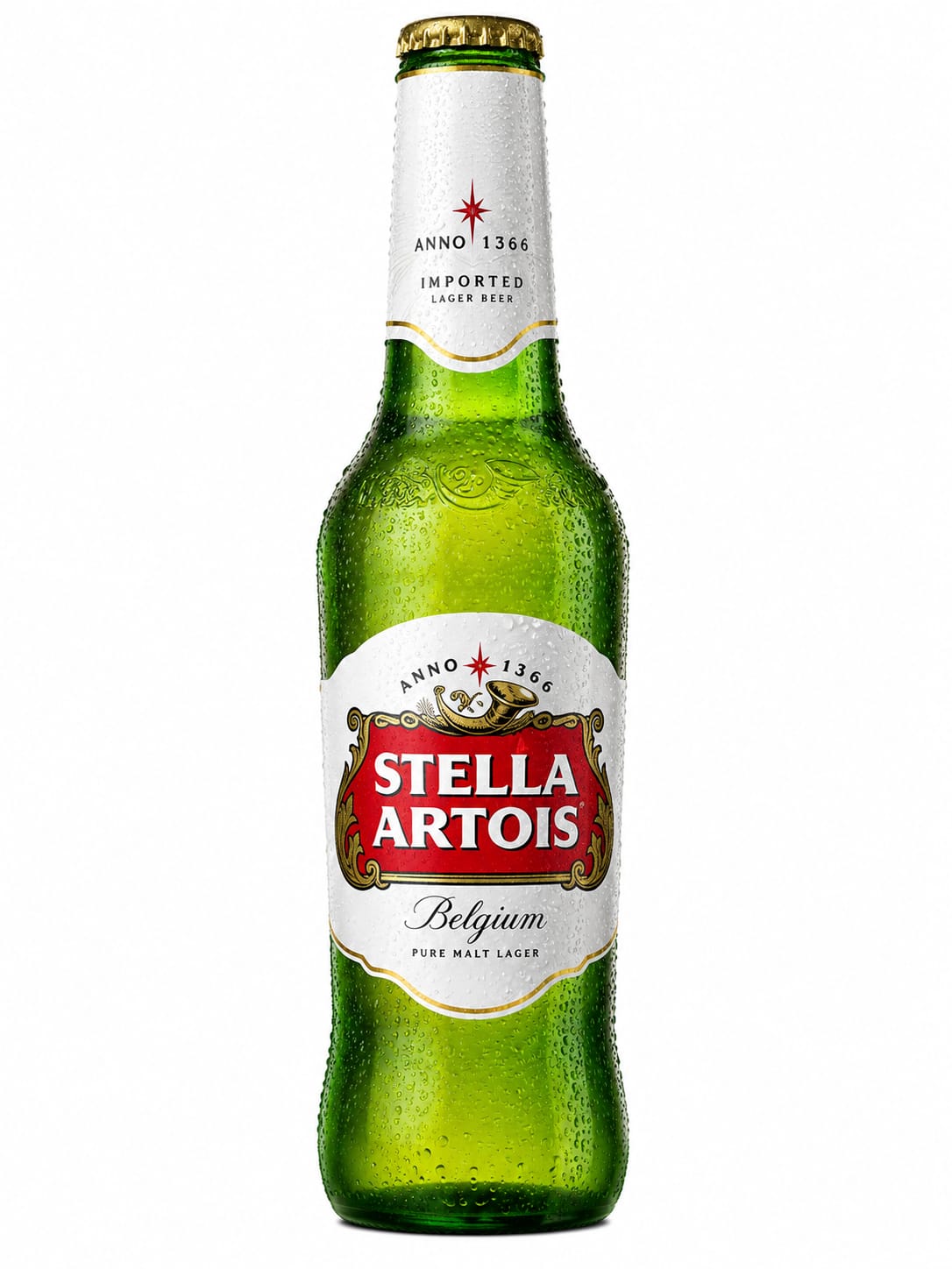 CERVEJA LAGER PURO MALTE STELLA ARTOIS GARRAFA 330ML