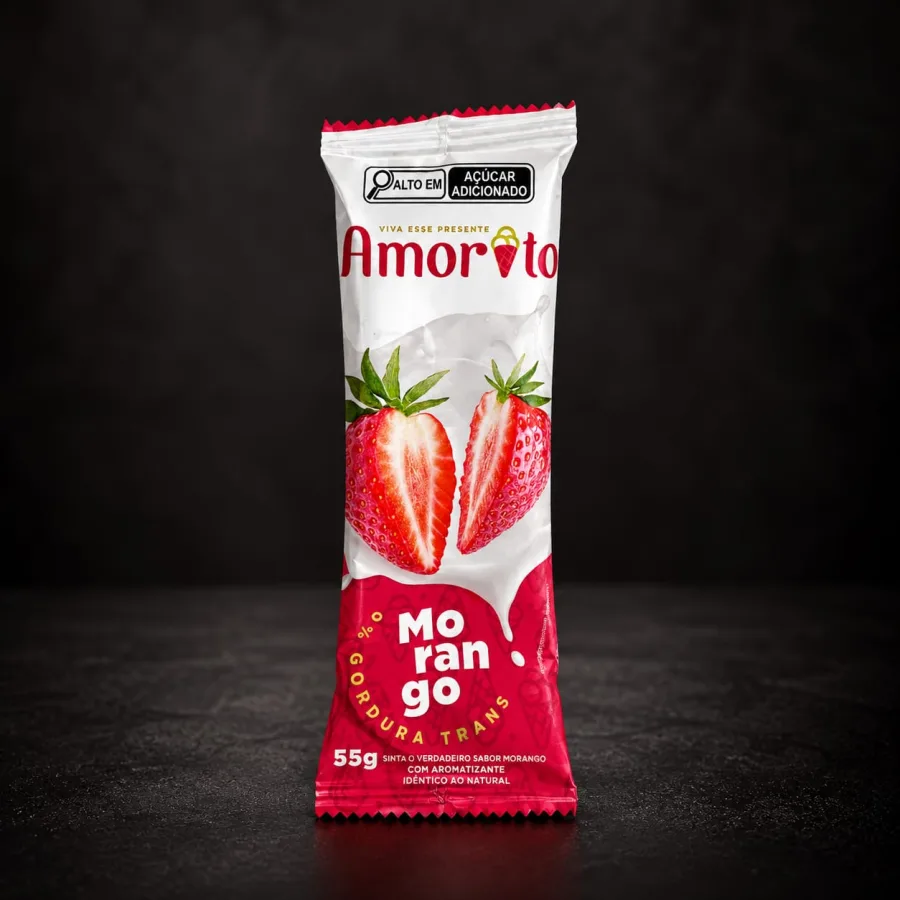 PICOLE DE MORANGO AMORITO