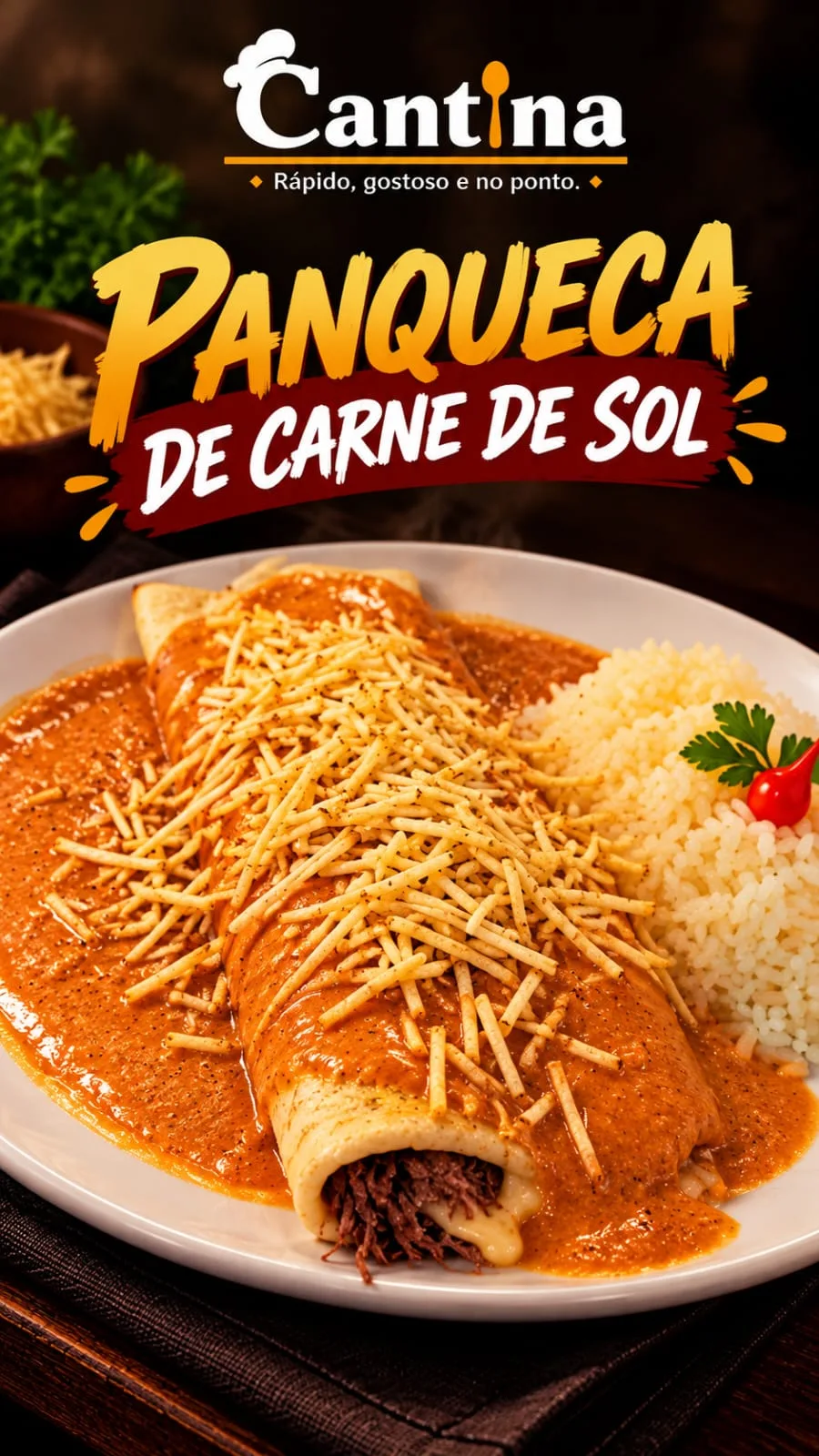 PANQUECA DE CARNE DE SOL
